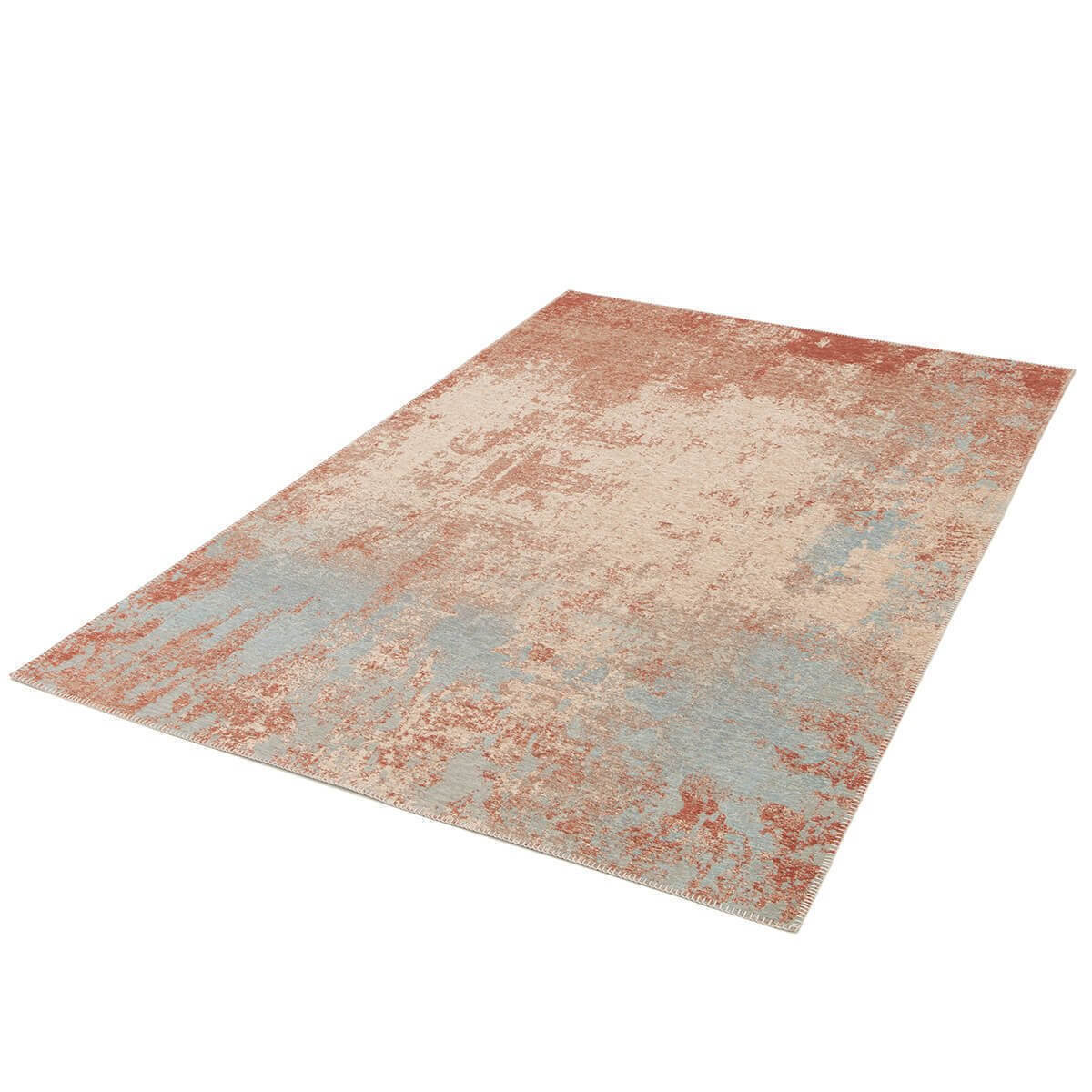 Maze Outdoor Earth Outdoor Rug - Abstract Blue