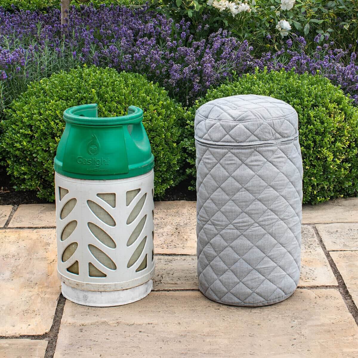 Maze Outdoor Outdoor Fabric Quilted Gas Bottle Cover (H58.7cm x33øcm )