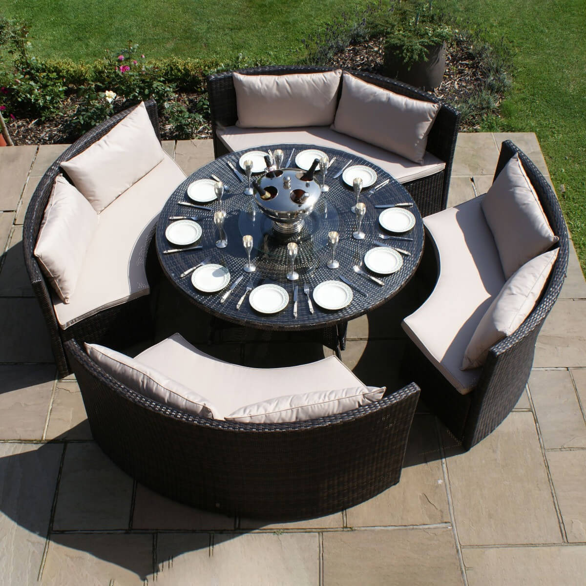 Maze Outdoor Dallas Sofa Set