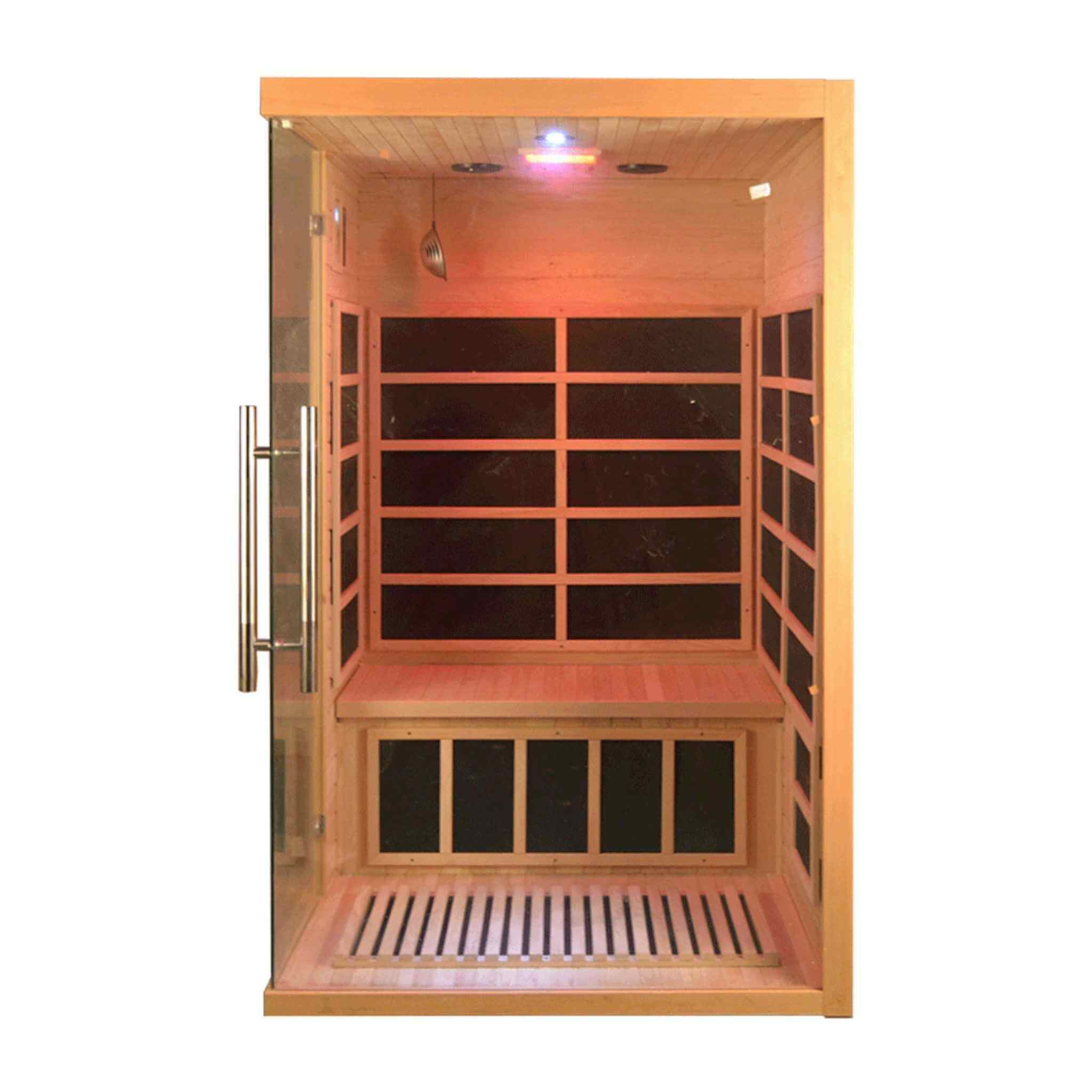 Premium Three Person Far Infrared Indoor Sauna - Home Living Luxury