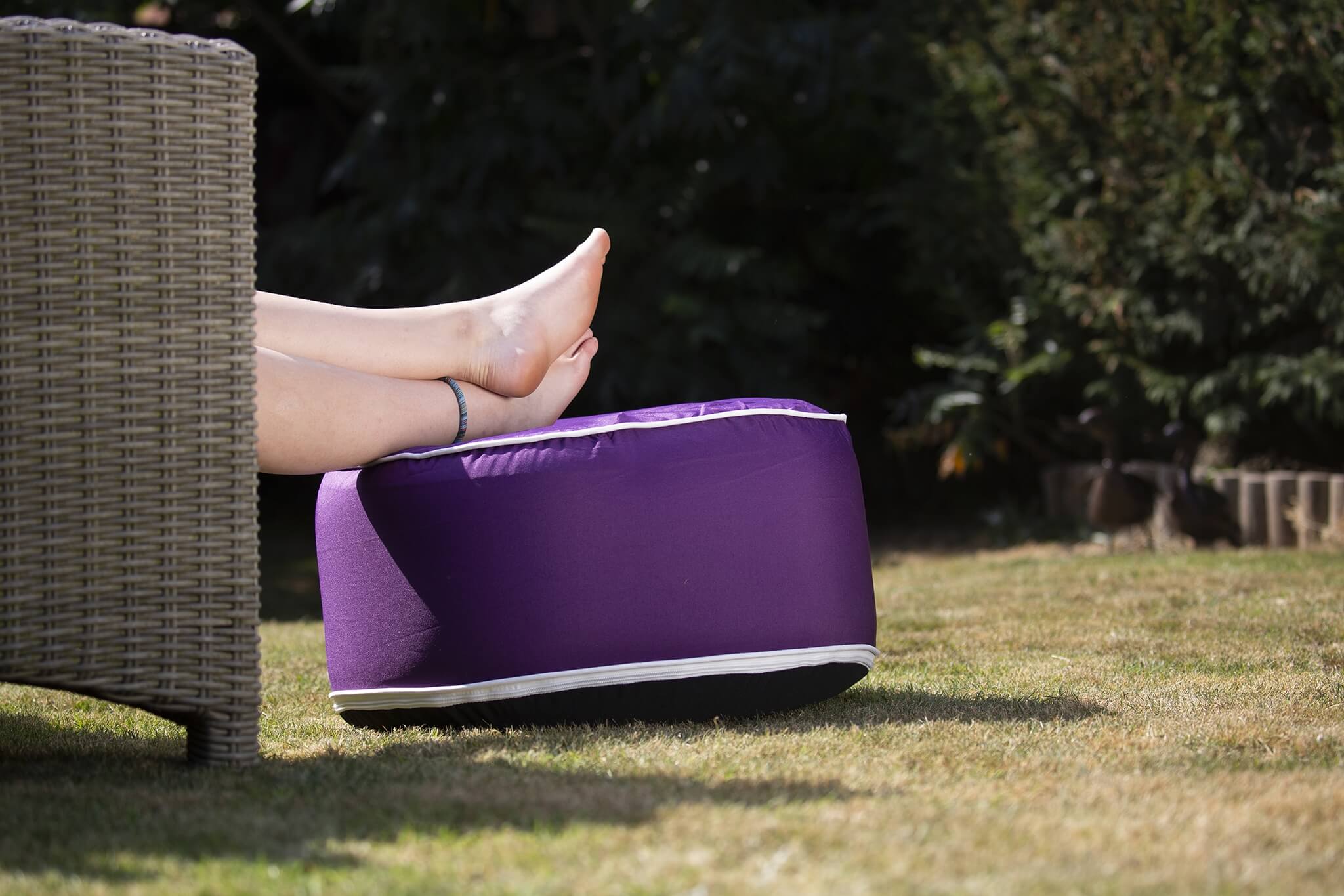 Katie Blake Water Resistant Inflatable Footstool