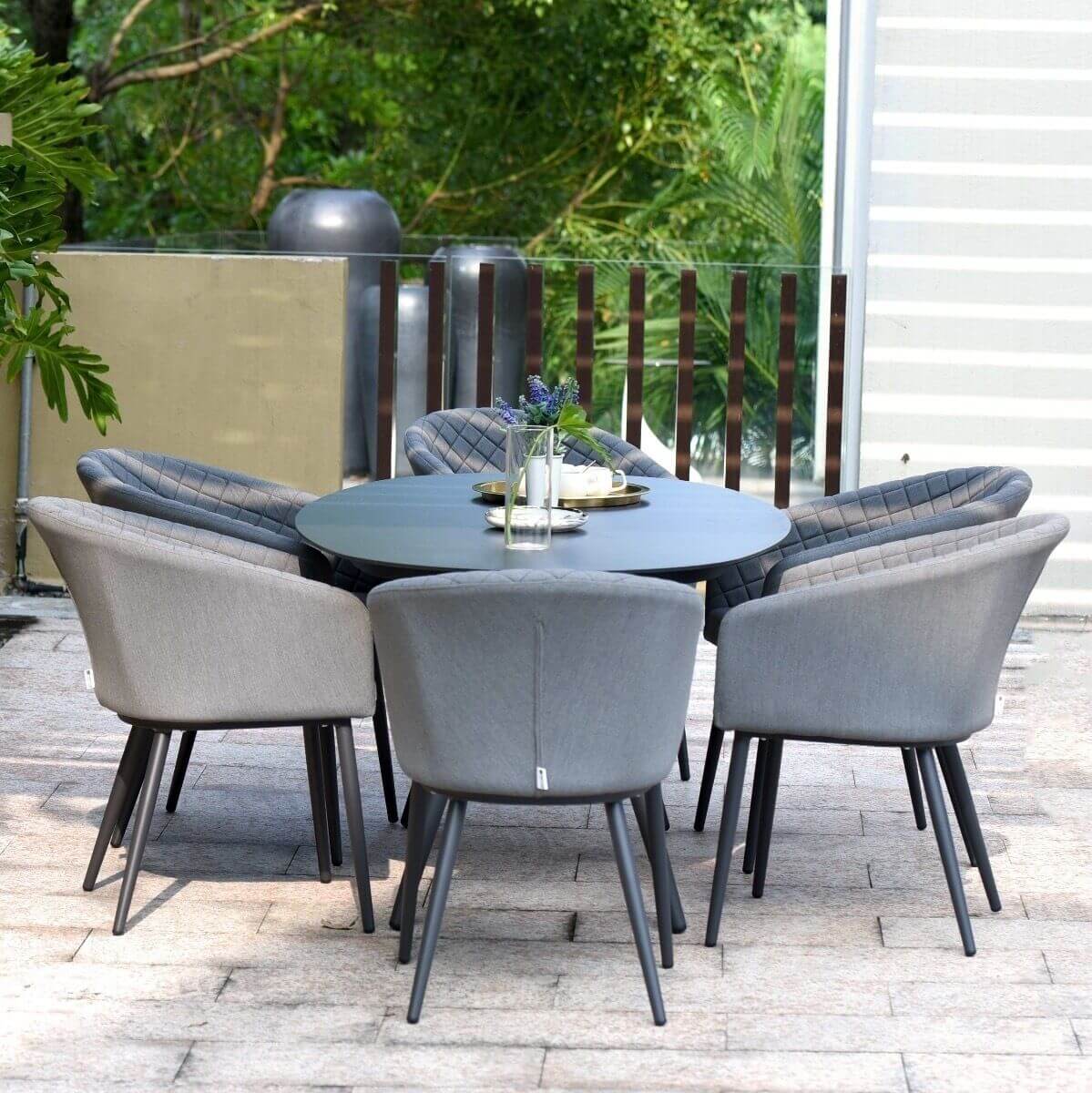 Maze Outdoor Ambition 6 Seat Oval Dining Set