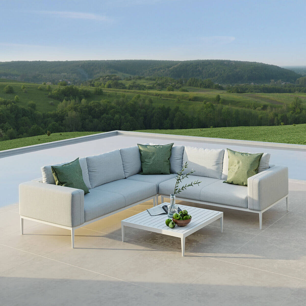 Maze Outdoor Eve Corner Sofa Group